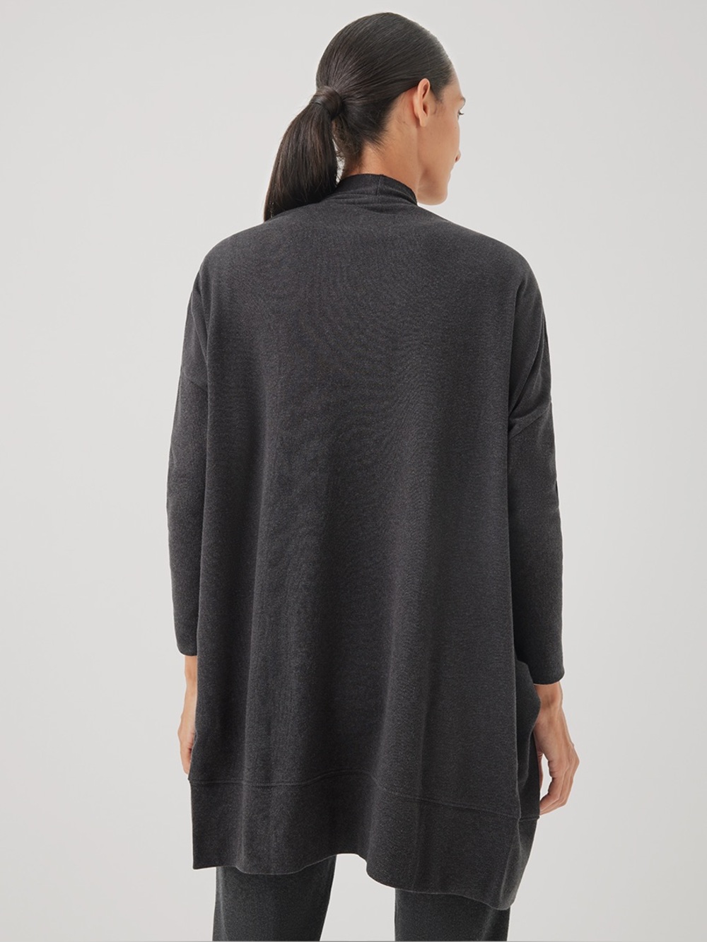 โผ๏ธNWOT: Pact Organic Grey Cardigan Sweater - XS/S - Picture 3 of 8